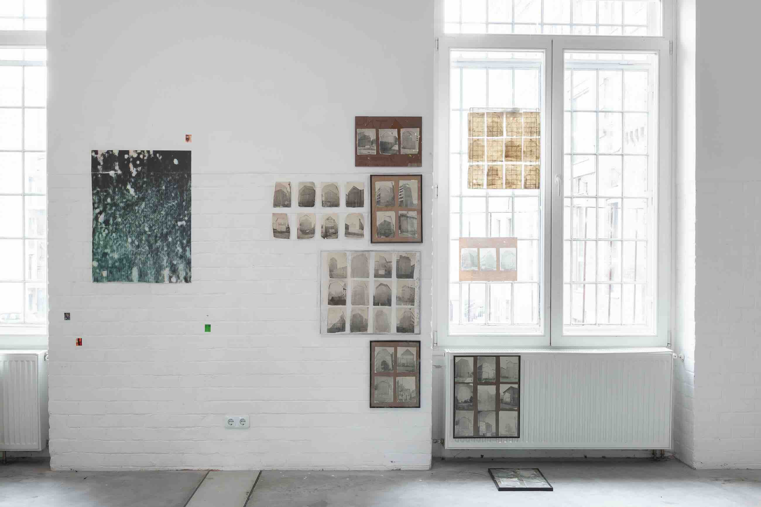 works exhibited for ‘traces’ at charim factory, vienna